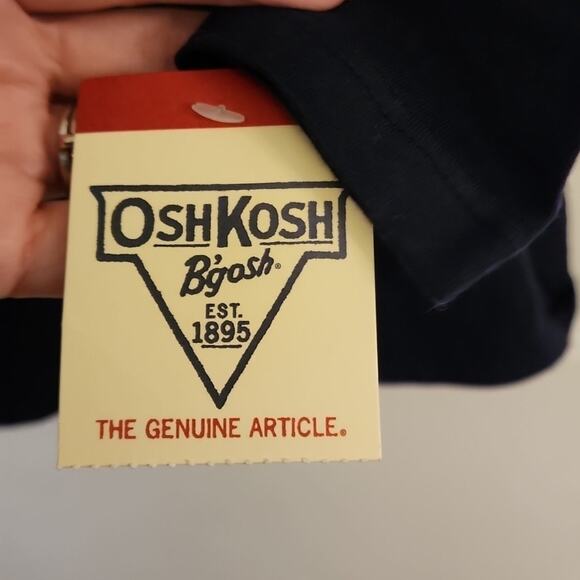 Osh Kosh Dark Blue Dress with Bow Accent, NWT - Picture 4 of 8